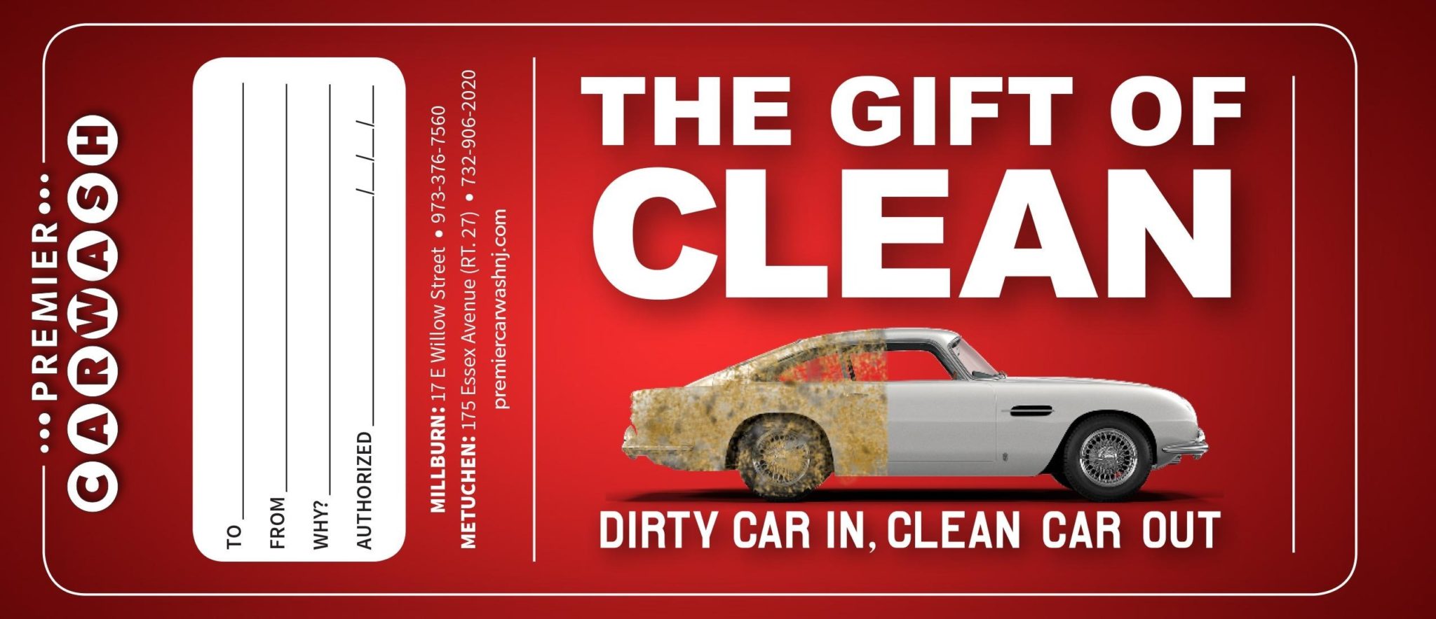 Millburn Premier Car Wash New Jersey